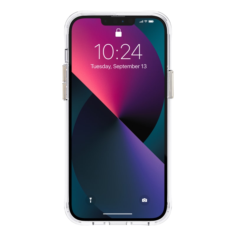 Case-Mate Sheer Superstar Case Antimicrobial for iPhone 13 (6.1") - Clear