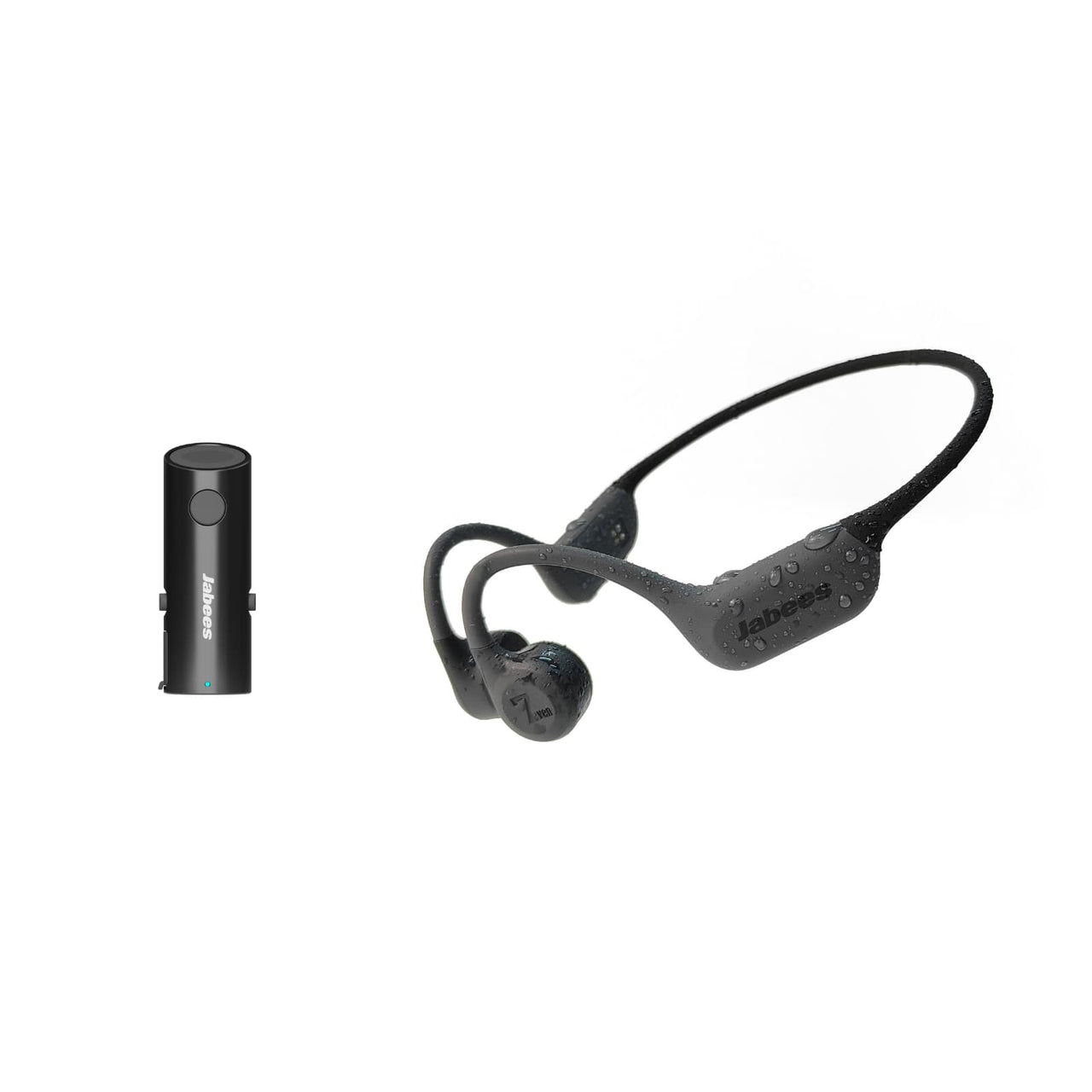 Jabees HearLink Hearing AID Kit Open Ear Wireless headphones + MIC Bone Conduction