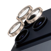 Thumbnail for PanzerGlass Hoops Lens Protector for iPhone 17 Pro/17 Pro Max - Glitter Gold