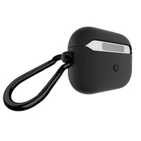 Thumbnail for Case-Mate Tough Case for AirPods Pro 3 - Black with Black Carabiner