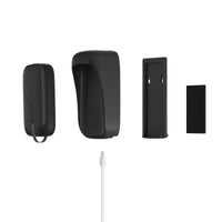 Thumbnail for Rolling Square Tau 3 in 1 Keyring Powerbank 1400mAh - Charcoal Black