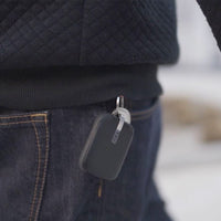 Thumbnail for Rolling Square Tau 3 in 1 Keyring Powerbank 1400mAh - Charcoal Black