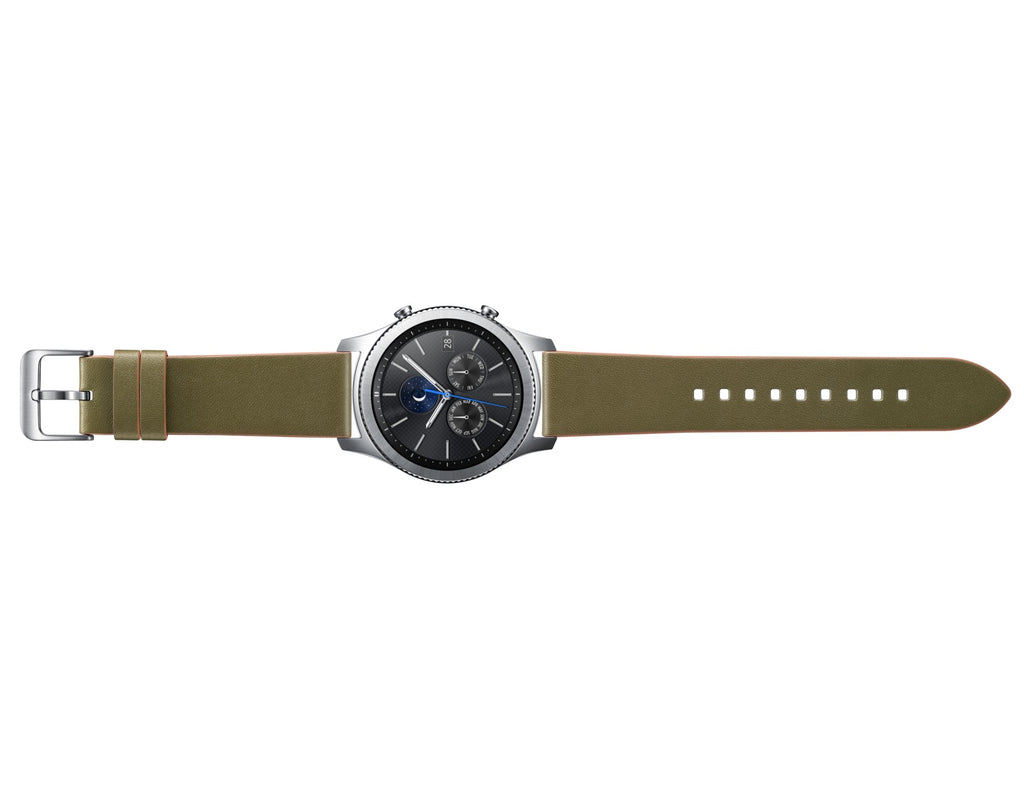 Samsung Classic Leather Band for Gear S3 - Olive Green