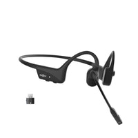 Thumbnail for Shokz OpenComm2 UC Bone Conduction Open-Ear USB-C Wireless Headphones - Black