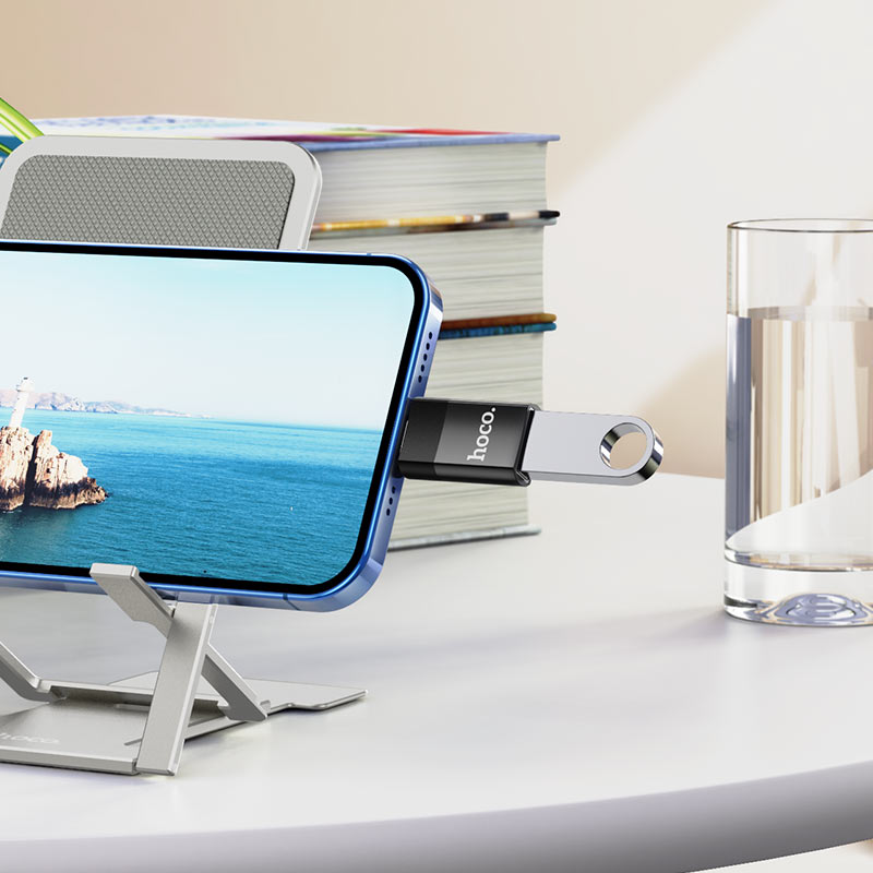 Hoco UA17 Lightning to USB-A OTG adapter