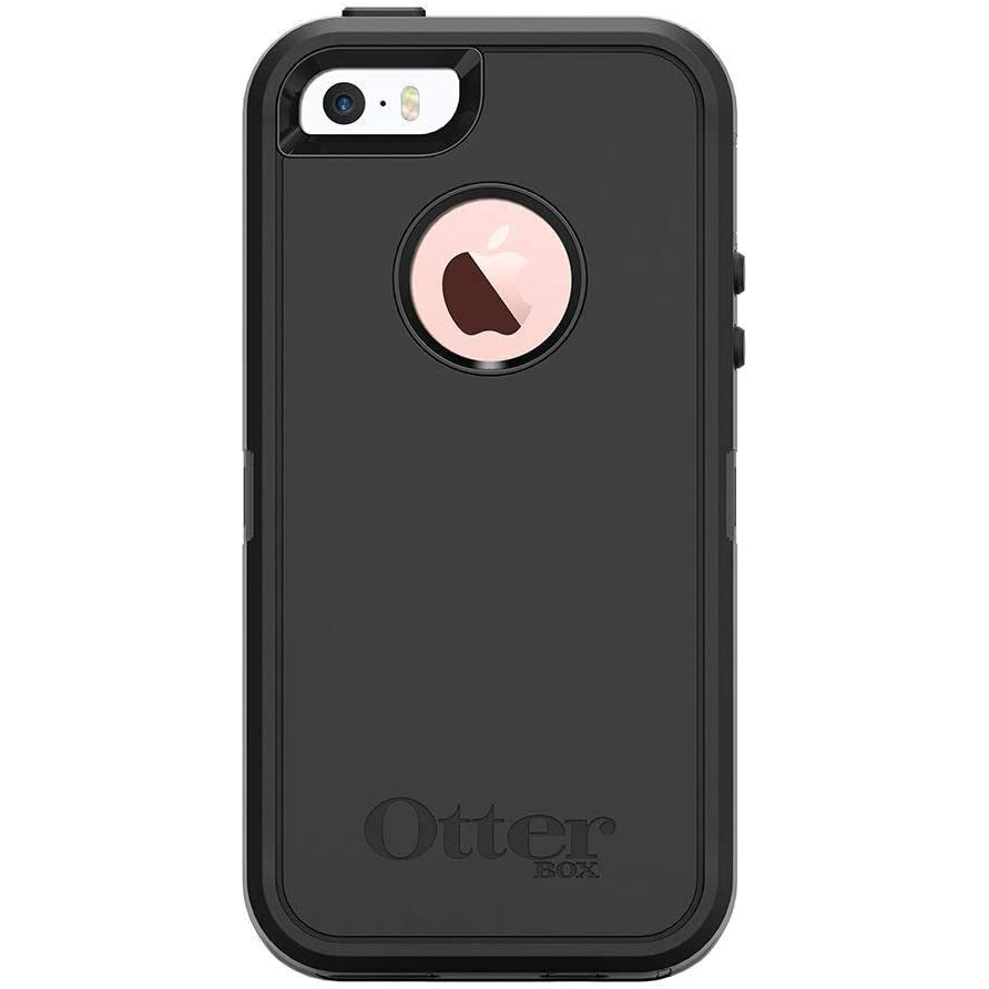 OtterBox DEFENDER SERIES Case for iPhone 5/5s and iPhone SE (1st Gen 2016) - Black