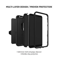 Thumbnail for Otterbox Defender Case Suits Google Pixel 3a Xl - Black