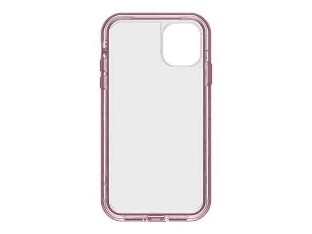 LifeProof NEXT Case for iPhone 11 - Raspberry Ice (Clear/Red Dahlia)