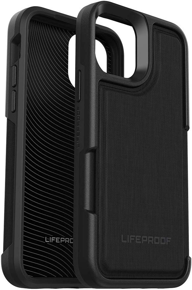 LifeProof Wallet Slot Magnetic Flip Case for iPhone 11 Pro - Black Dark Night
