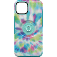 Thumbnail for OtterBox Otter + Pop Symmetry Apple iPhone 13 Case - Green/Blue/Purple