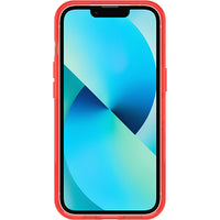 Thumbnail for Otterbox Symmetry Plus Clear iPhone 13 Case for MagSafe - Red