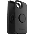 Otterbox Apple Iphone 14 Plus Otter + Pop Symmetry Series Antimicrobial Case - Black