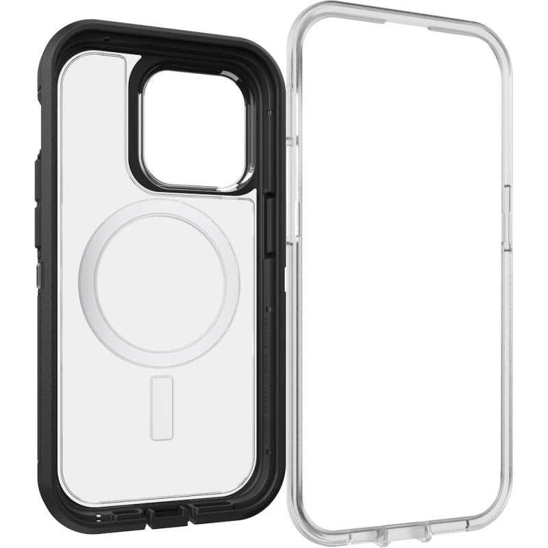 Otterbox Defender XT Clear Case for iPhone 14 Pro (6.1") - Clear / Black Crystal