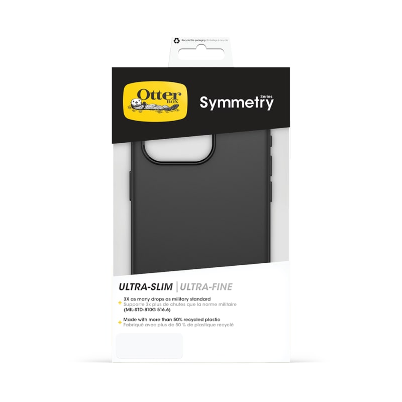 Otterbox Symmetry Case for iPhone 15 Pro - Black