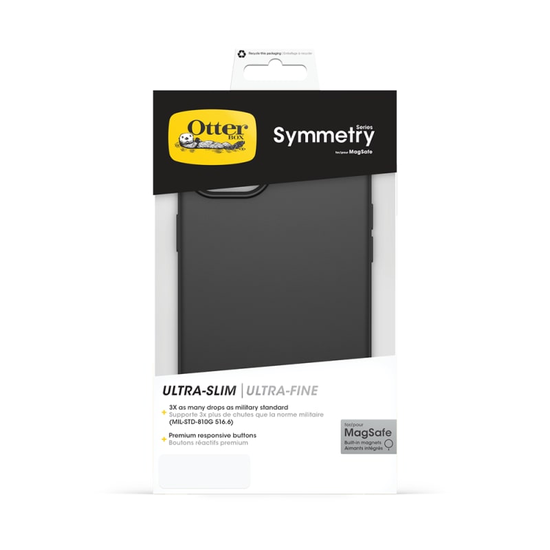 Otterbox Symmetry+ MagSafe Case for iPhone 14 Plus/15 Plus - Black