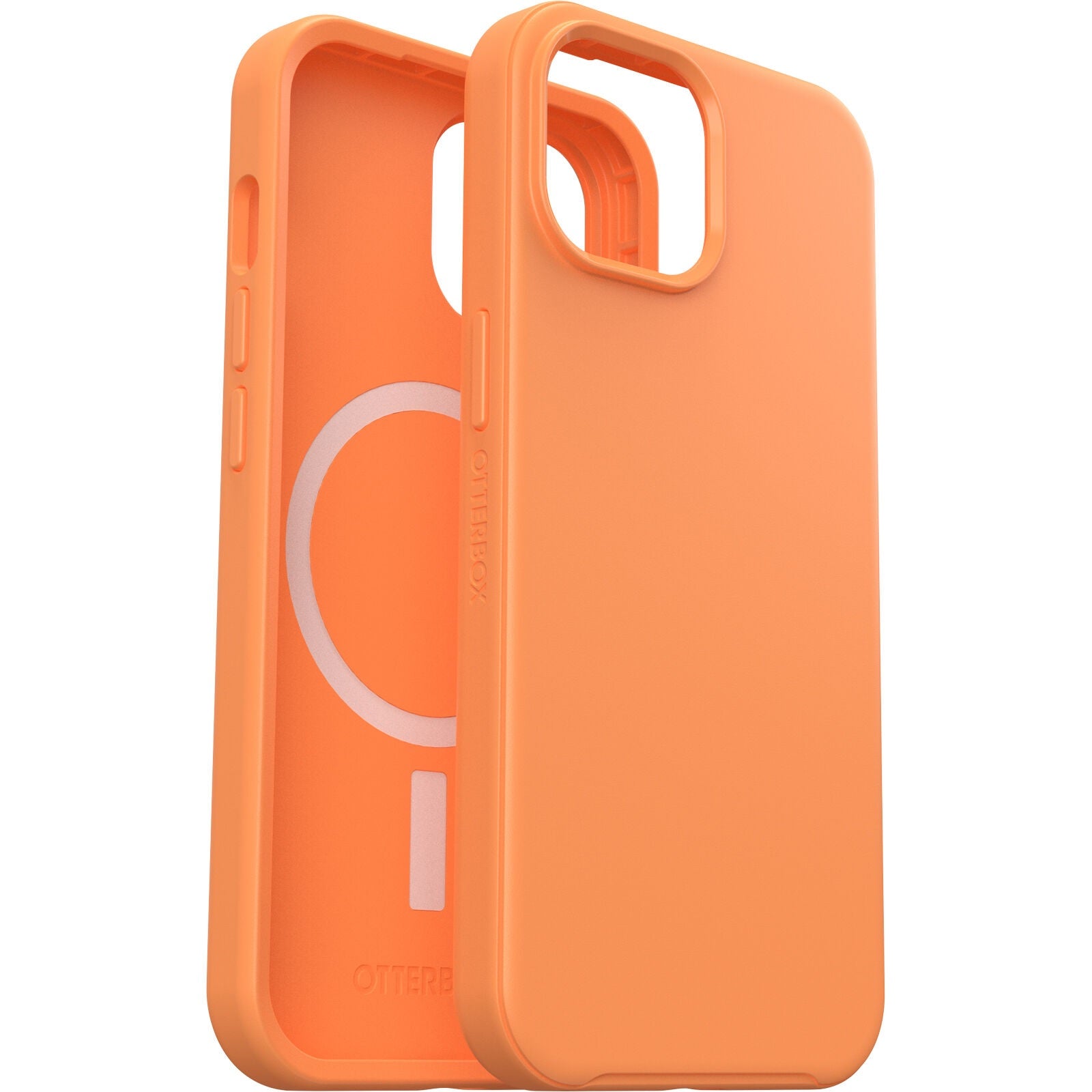 OtterBox Symmetry+ MagSafe Case for Apple iPhone 15 - 6.1" - Sunstone Orange