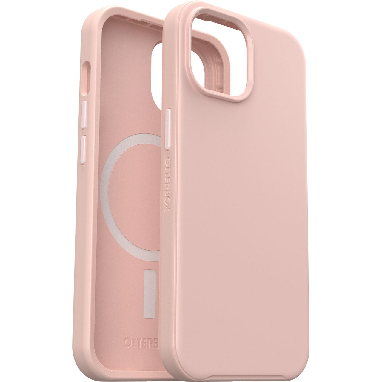 OtterBox Symmetry+ MagSafe Case for Apple iPhone 15 - 6.1" - Ballet Shoes Pink