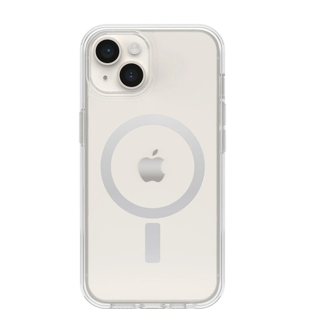 OtterBox Symmetry+ MagSafe Case for Apple iPhone 15 Pro Max - 6.7" - Clear