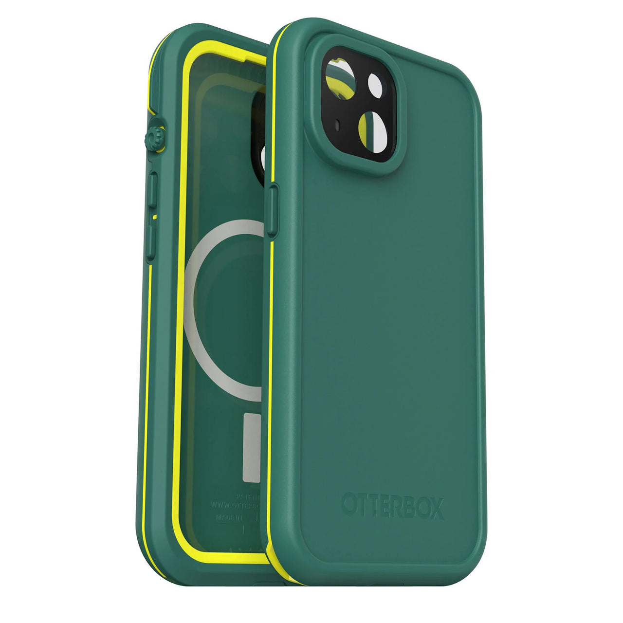 OtterBox Fre MagSafe Case for Apple iPhone 15 - 6.1" - Pine Green