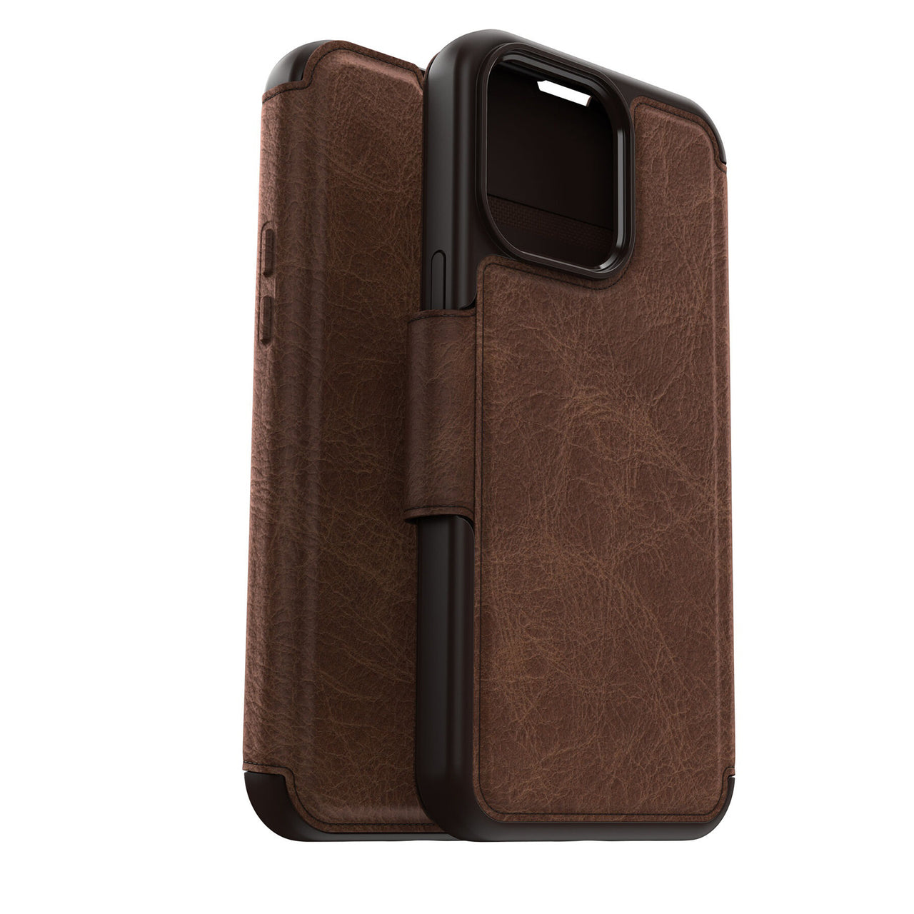 OtterBox Strada MagSafe Case for Apple iPhone 15 Pro Max - 6.7" - Espresso Brown