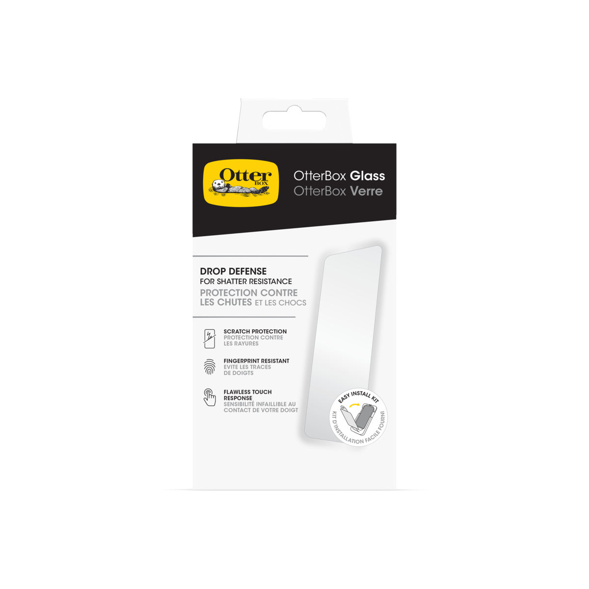 Otterbox Glass Screen Protector for iPhone 15 - Clear