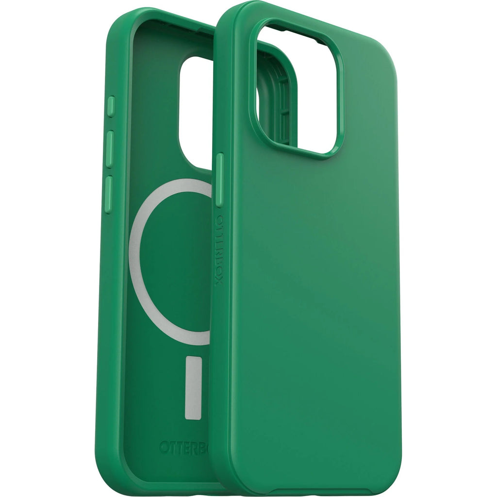 OtterBox Symmetry+ MagSafe Case for Apple iPhone 15 Pro - 6.1" - Green Juice