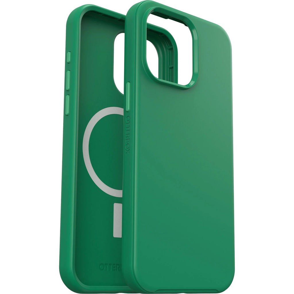 OtterBox Symmetry+ MagSafe Case for Apple iPhone 15 Pro Max - 6.7" - Green Juice