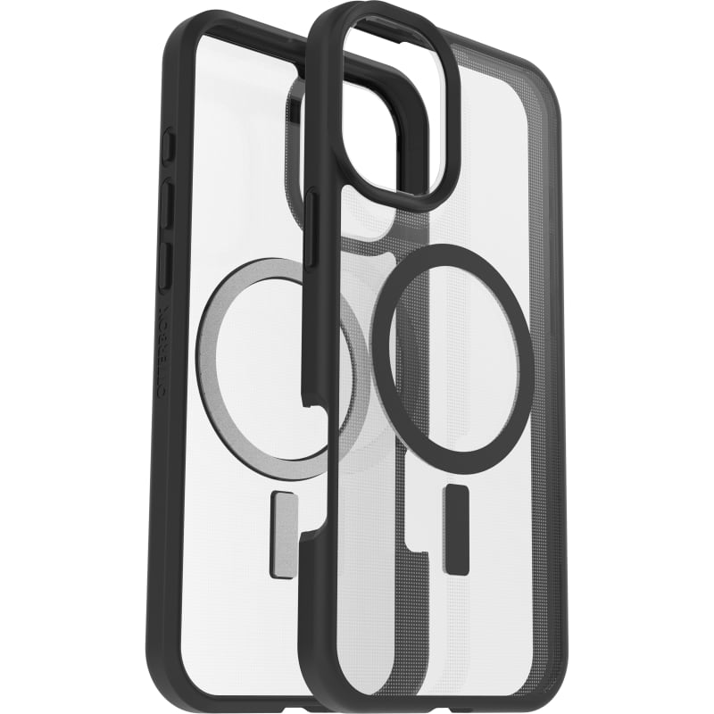 OtterBox React MagSafe Case for iPhone 16 Plus  - Black Crystal