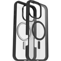 Thumbnail for OtterBox React MagSafe Case for iPhone 16 Pro Max  - Black Crystal