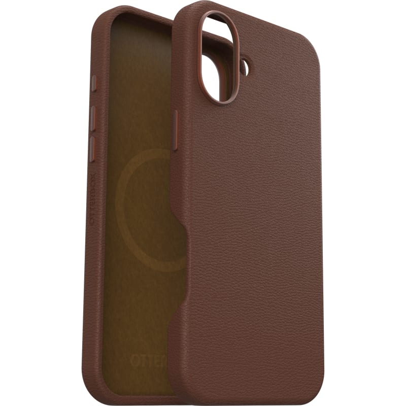 OtterBox Symmetry Cactus Leather Case for iPhone 16 Plus  - Brown