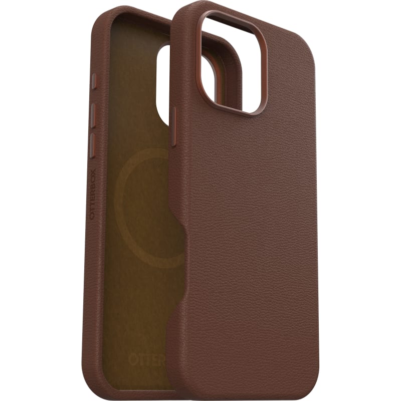 OtterBox Symmetry Cactus Leather Case for iPhone 16 Pro Max  - Brown