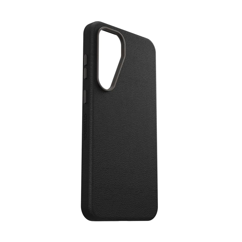 OtterBox Symmetry Cactus Leather Case for Samsung Galaxy S25+ - Noir Ash