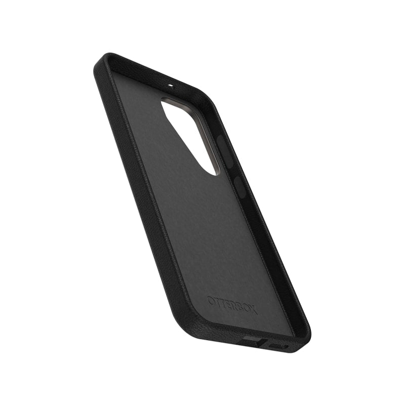 OtterBox Symmetry Cactus Leather Case for Samsung Galaxy S25+ - Noir Ash