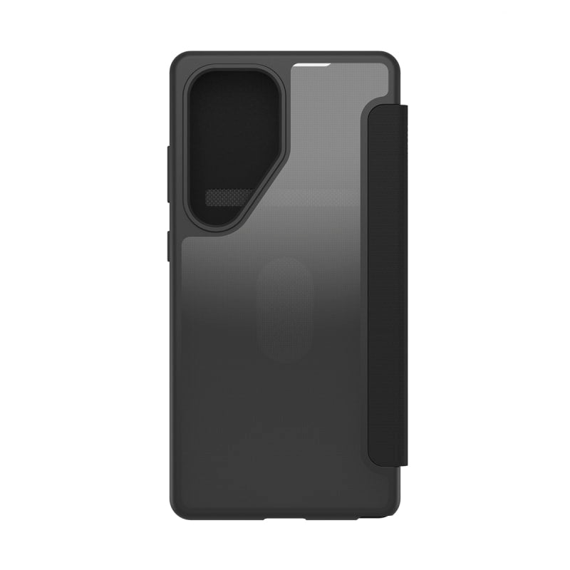 OtterBox React Folio Case for Samsung Galaxy S25 Ultra - Black Crystal