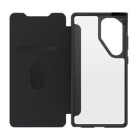 Thumbnail for OtterBox React Folio Case for Samsung Galaxy S25 Ultra - Black Crystal