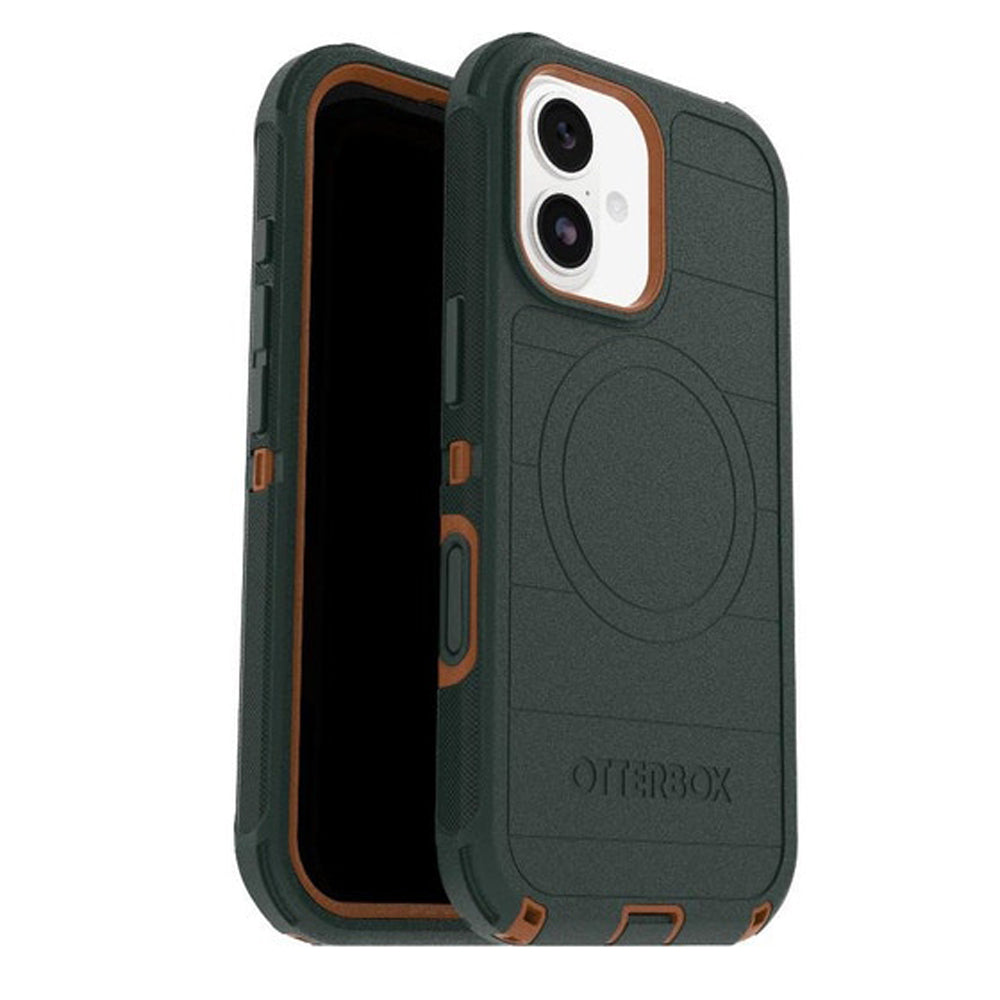 OtterBox Defender Pro Case with Camera Control for Apple iPhone 17- Green