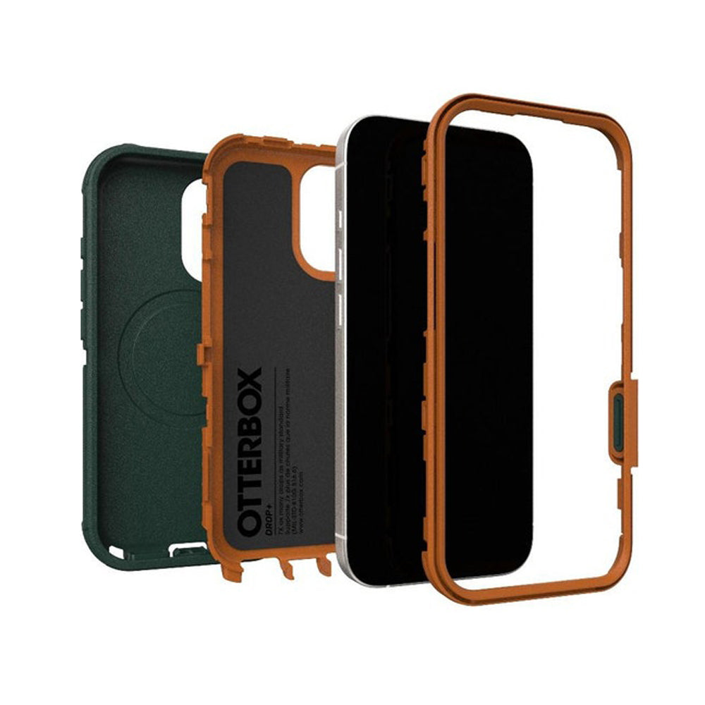 OtterBox Defender Pro Case with Camera Control for Apple iPhone 17- Green