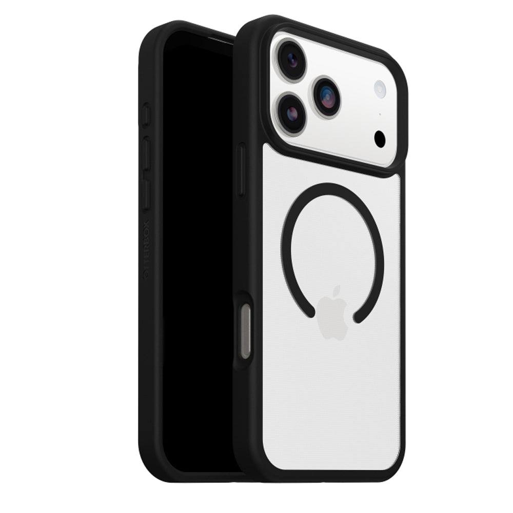 OtterBox React MagSafe Case for iPhone 17 Pro Max- Black Crystal