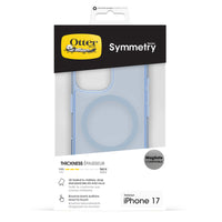 Thumbnail for OtterBox Symmetry MagSafe Case with Camera Control for Apple iPhone 17 -Blue