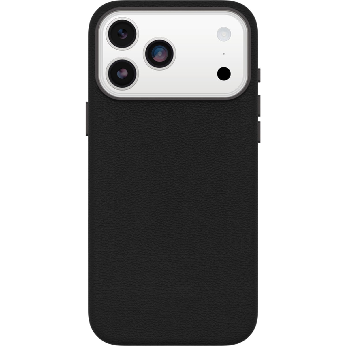 OtterBox Symmetry MagSafe Cactus Leather Case with Camera Control for iPhone 17 Pro Max- Noir Ash Black