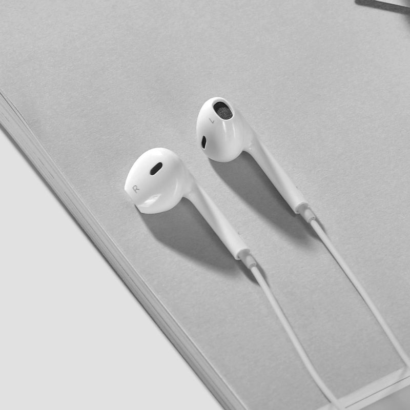 Hoco M101 Crystal USB-C Handsfree - White