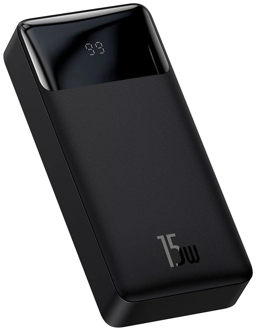 Baseus Bipow Digital Display Power bank 20000mAh 15W 2x USB / USB Type C / micro USB 20W Quick Charg