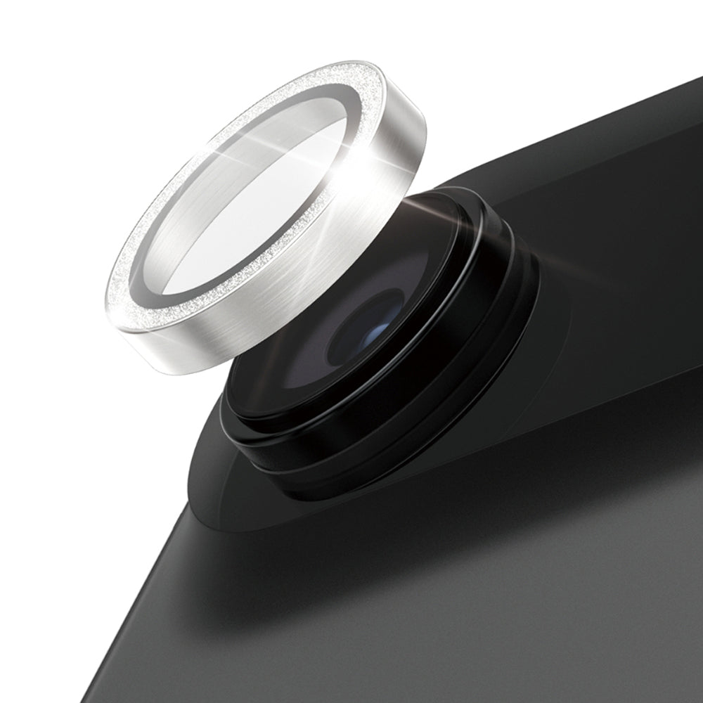 PanzerGlass Hoops Lens Protector for iPhone Air - Glitter Silver