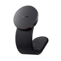 Thumbnail for Baseus C02 Pro Series Magnetic 15W Wireless Charging Car Mount w/ Ambient Light - Black