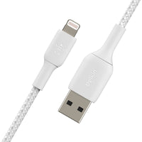 Thumbnail for Belkin BoostCharge Lightning to USB-A 2M Cable for Apple Devices - White