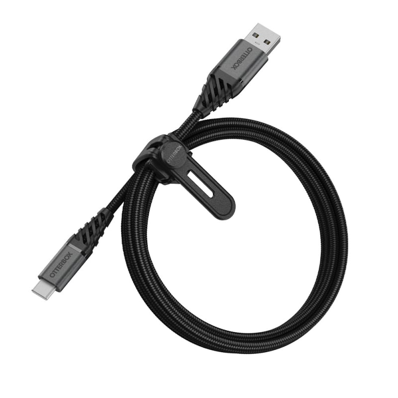 OtterBox Premium Cable USB-C to USB-A, 1m - Black