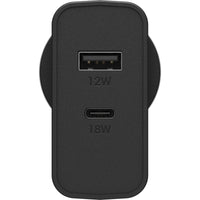 Thumbnail for OtterBox 30W Dual Port Wall Charger - Black