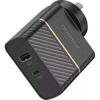 Thumbnail for OtterBox 30W Dual Port Wall Charger - Black