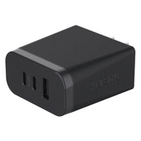 Thumbnail for OtterBox USB-C 72W Triple Port Premium P\ro Fast Wall Charger - Black