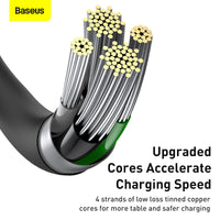 Thumbnail for Baseus Superior Series Fast Charging Data Cable USB to iP 2.4A 1M Black